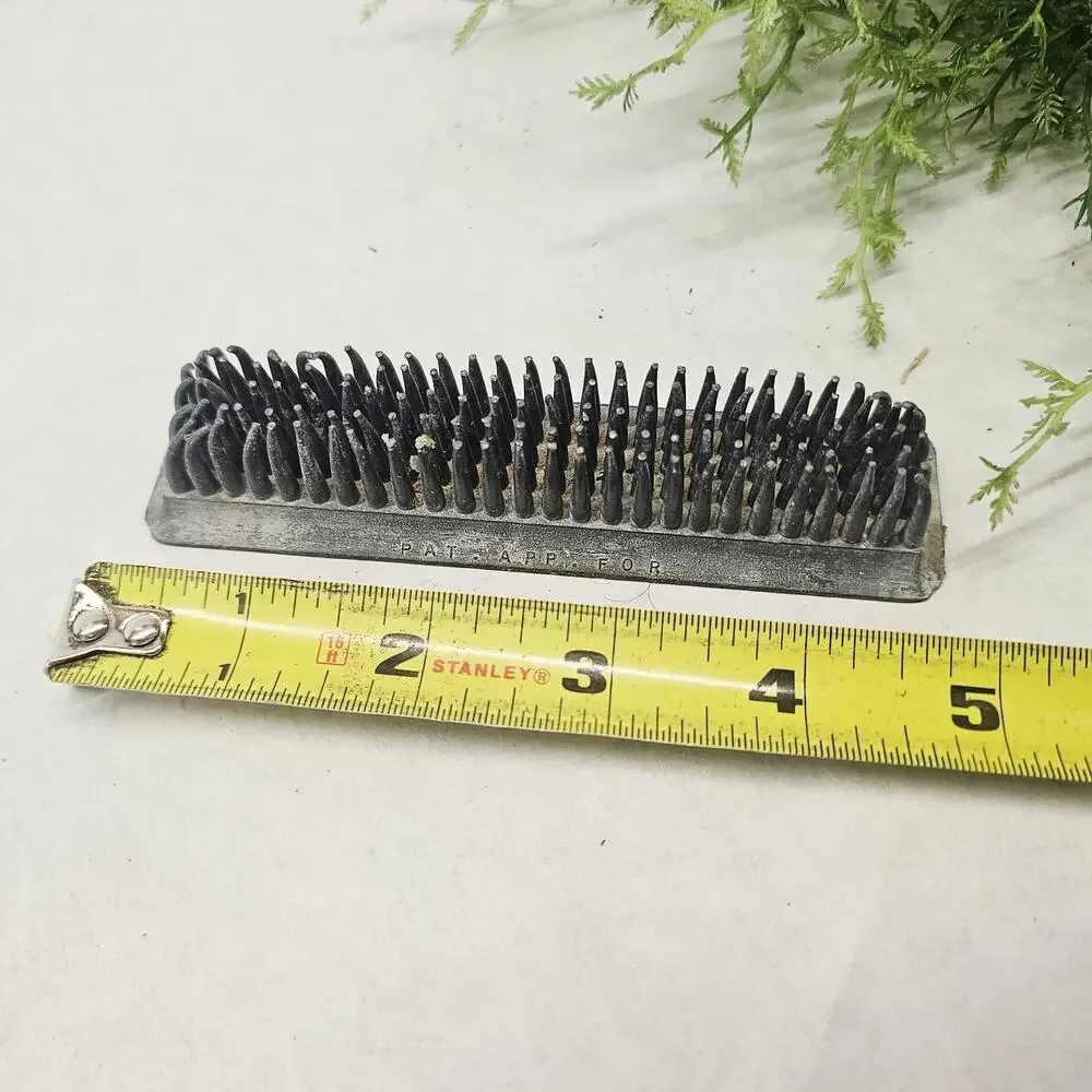 Vintage Metal Flower Frog Spikes rectangle ( 4.75